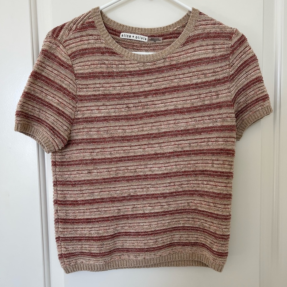Alice + Olivia crop sweater
